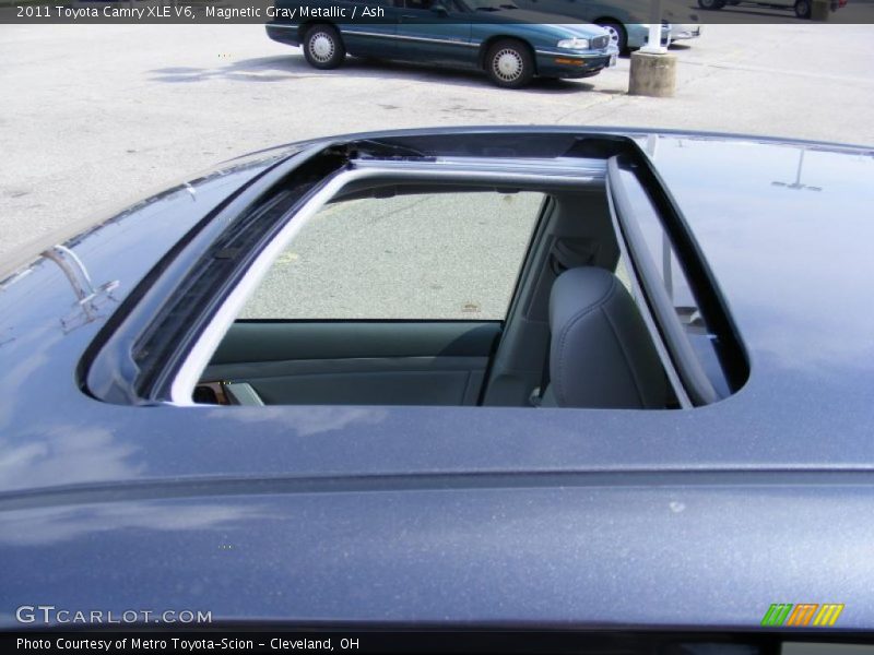 Magnetic Gray Metallic / Ash 2011 Toyota Camry XLE V6