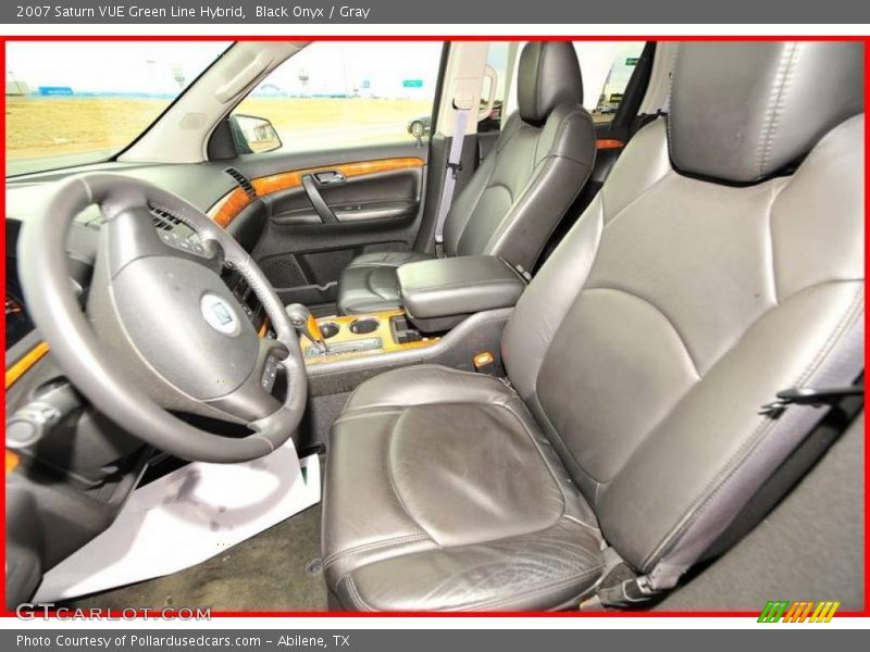 Black Onyx / Gray 2007 Saturn VUE Green Line Hybrid