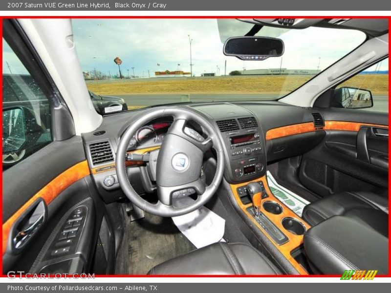 Black Onyx / Gray 2007 Saturn VUE Green Line Hybrid