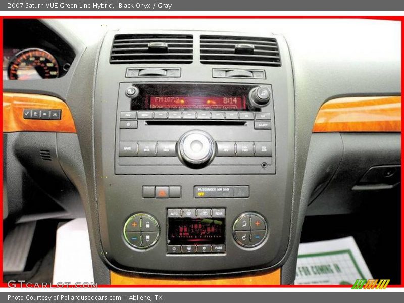 Black Onyx / Gray 2007 Saturn VUE Green Line Hybrid
