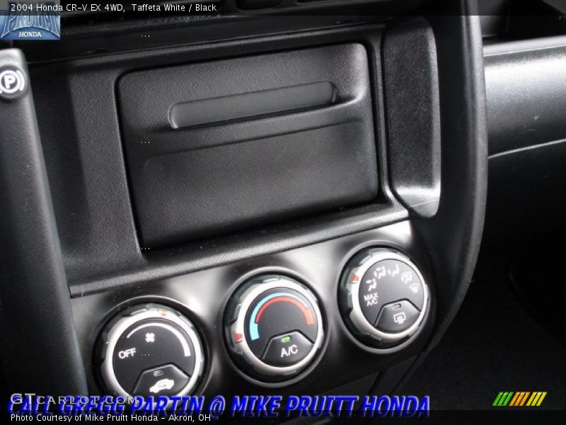 Taffeta White / Black 2004 Honda CR-V EX 4WD