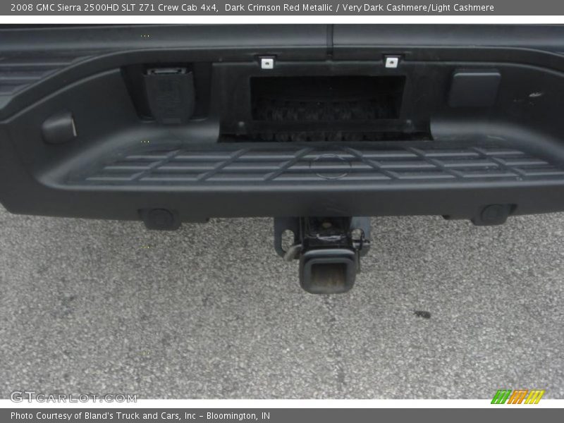 Dark Crimson Red Metallic / Very Dark Cashmere/Light Cashmere 2008 GMC Sierra 2500HD SLT Z71 Crew Cab 4x4