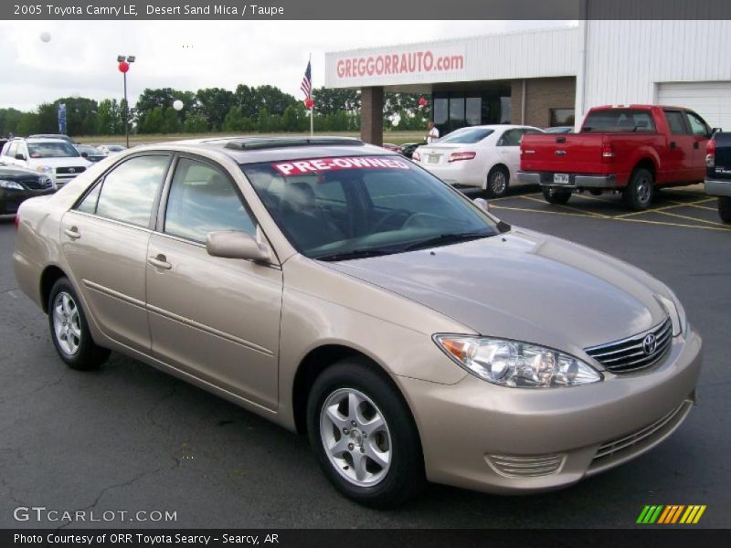 Desert Sand Mica / Taupe 2005 Toyota Camry LE