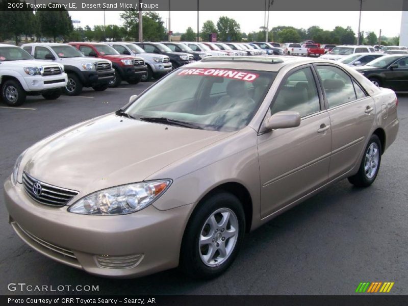 Desert Sand Mica / Taupe 2005 Toyota Camry LE