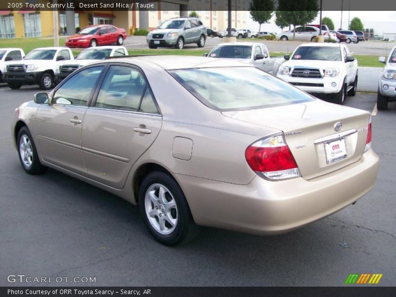 Desert Sand Mica / Taupe 2005 Toyota Camry LE