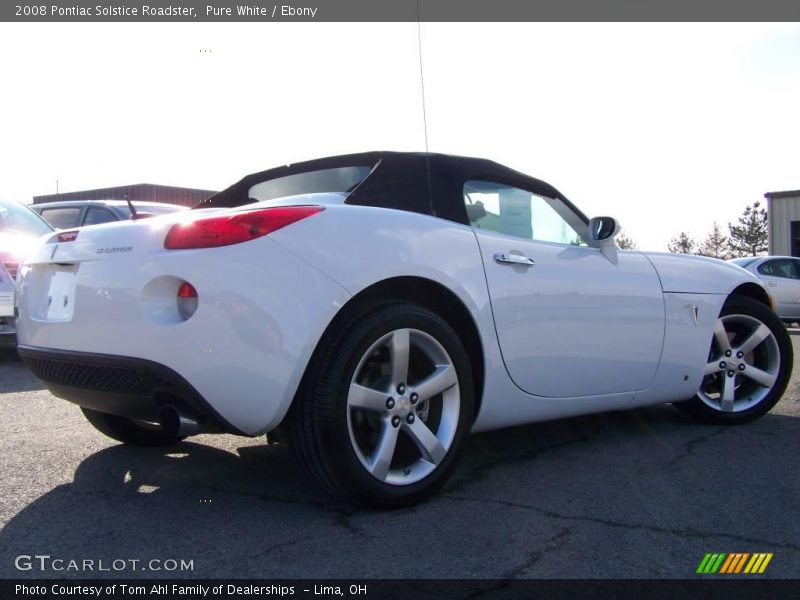 Pure White / Ebony 2008 Pontiac Solstice Roadster
