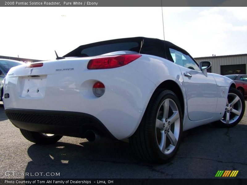 Pure White / Ebony 2008 Pontiac Solstice Roadster