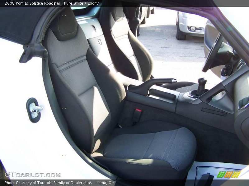 Pure White / Ebony 2008 Pontiac Solstice Roadster