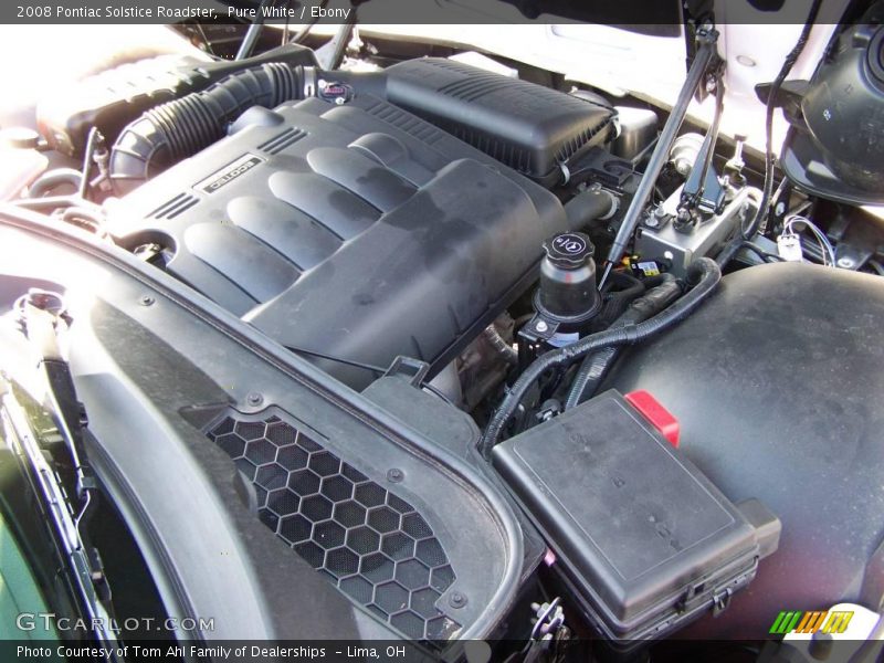 Pure White / Ebony 2008 Pontiac Solstice Roadster