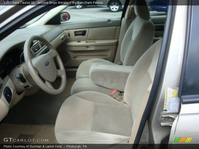 Arizona Beige Metallic / Medium/Dark Pebble 2007 Ford Taurus SE