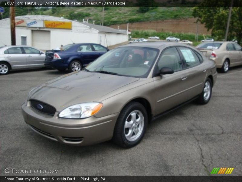 Arizona Beige Metallic / Medium/Dark Pebble 2007 Ford Taurus SE