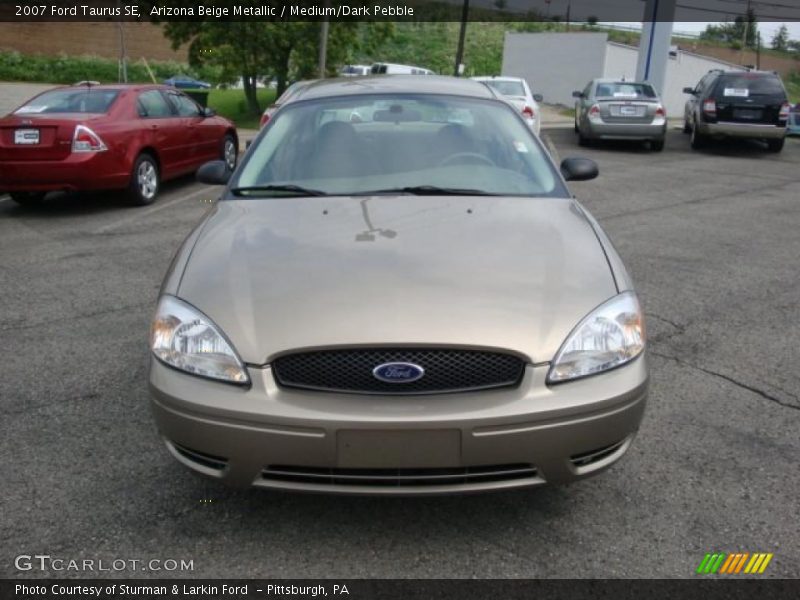 Arizona Beige Metallic / Medium/Dark Pebble 2007 Ford Taurus SE