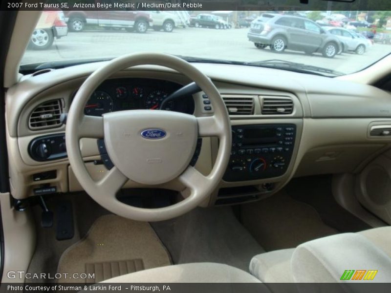 Arizona Beige Metallic / Medium/Dark Pebble 2007 Ford Taurus SE