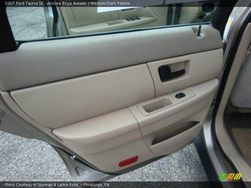 Arizona Beige Metallic / Medium/Dark Pebble 2007 Ford Taurus SE