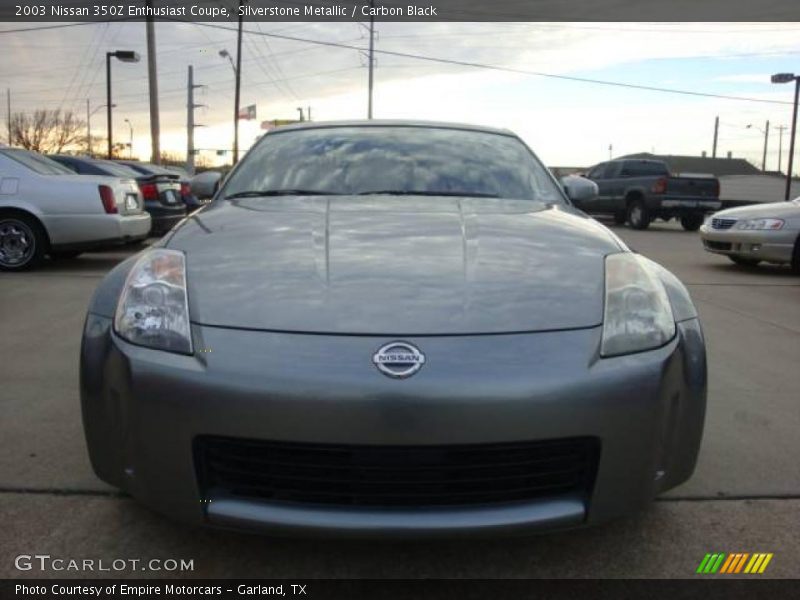 Silverstone Metallic / Carbon Black 2003 Nissan 350Z Enthusiast Coupe