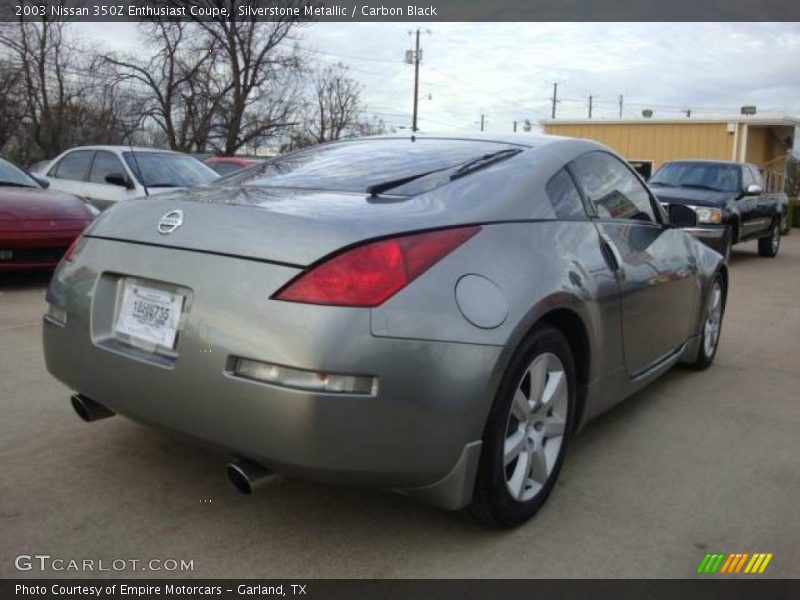 Silverstone Metallic / Carbon Black 2003 Nissan 350Z Enthusiast Coupe