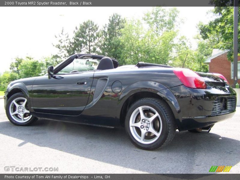 Black / Black 2000 Toyota MR2 Spyder Roadster