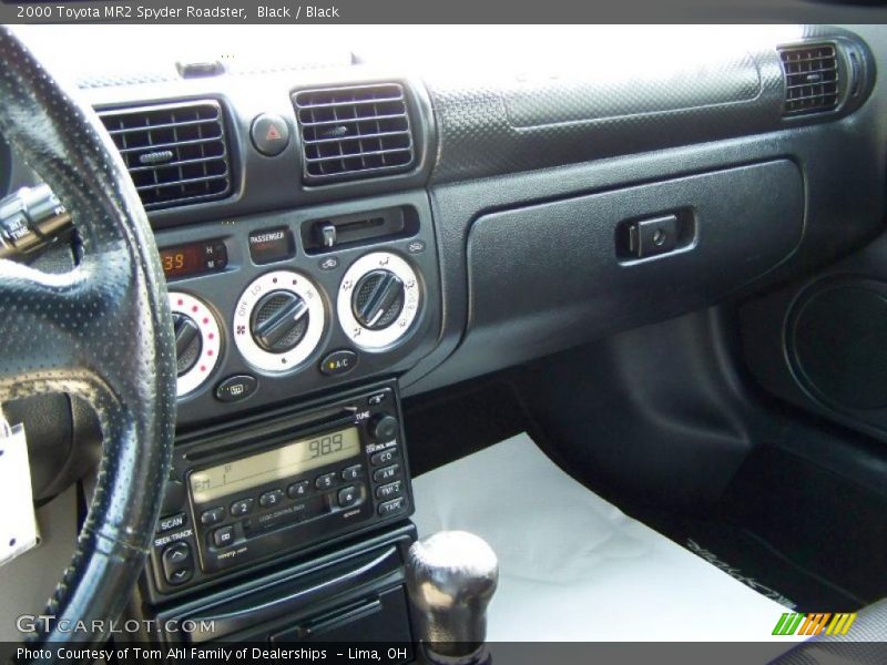 Black / Black 2000 Toyota MR2 Spyder Roadster
