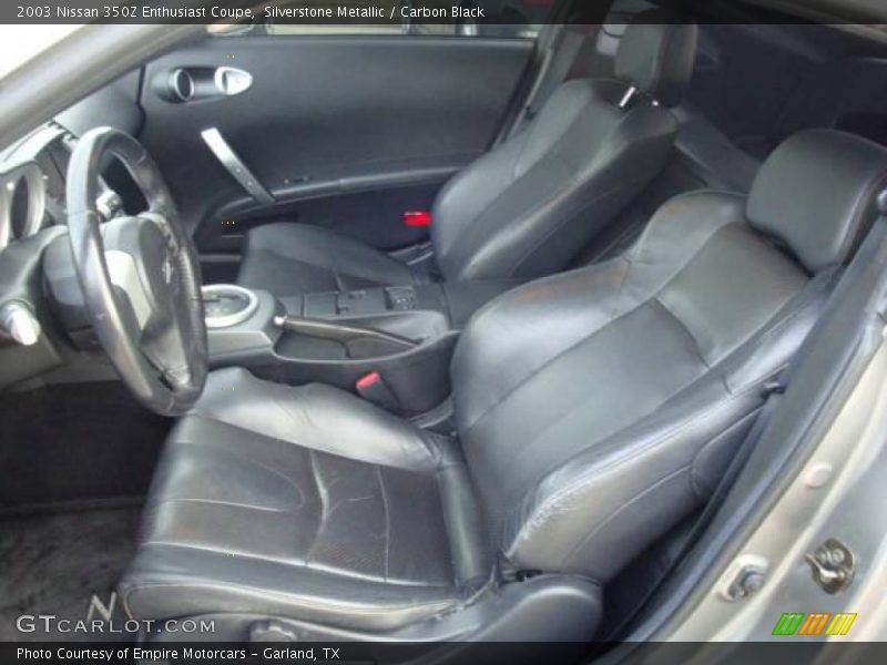 Silverstone Metallic / Carbon Black 2003 Nissan 350Z Enthusiast Coupe