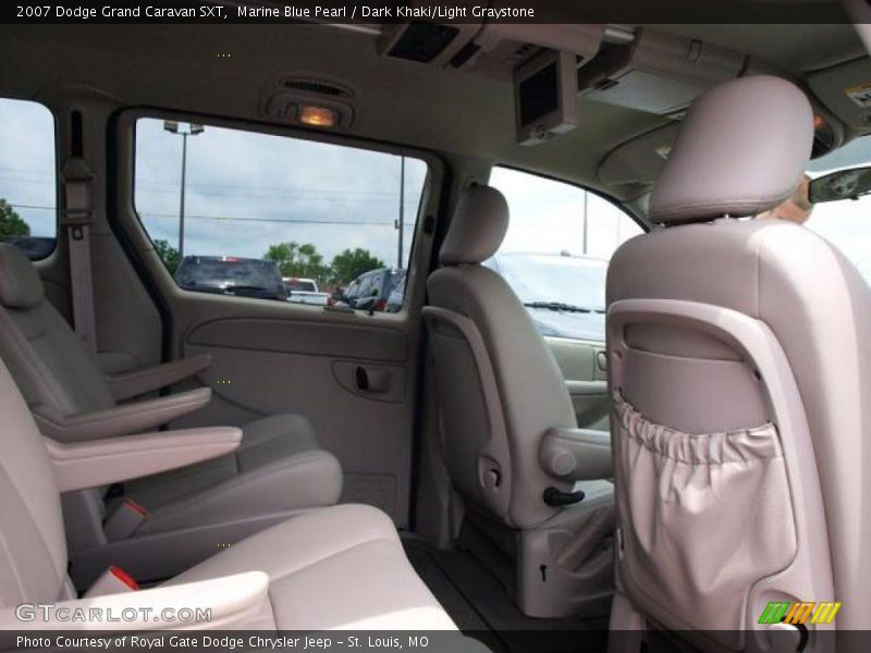 Marine Blue Pearl / Dark Khaki/Light Graystone 2007 Dodge Grand Caravan SXT