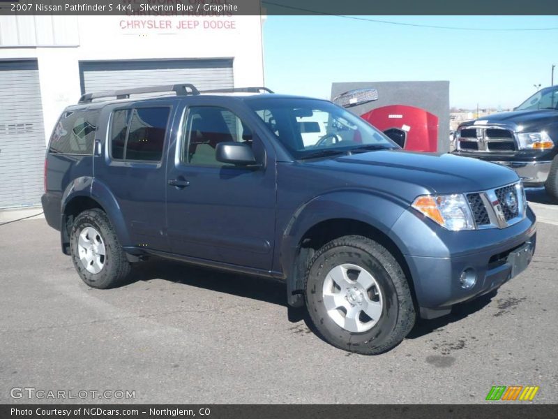 Silverton Blue / Graphite 2007 Nissan Pathfinder S 4x4