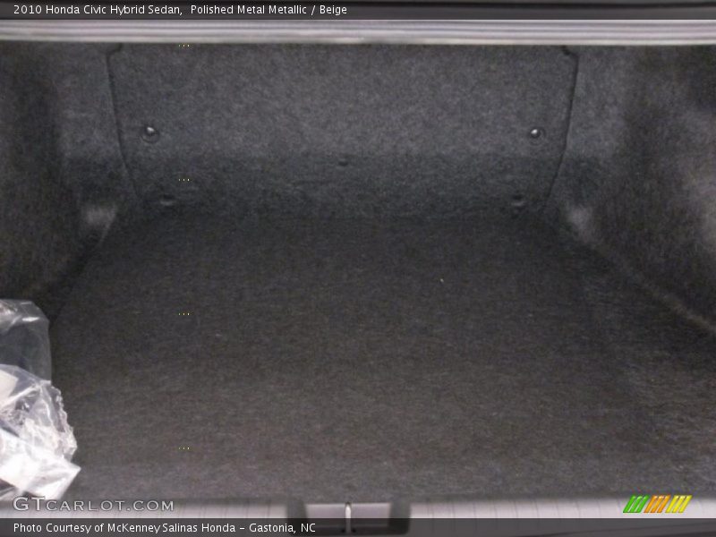 Polished Metal Metallic / Beige 2010 Honda Civic Hybrid Sedan