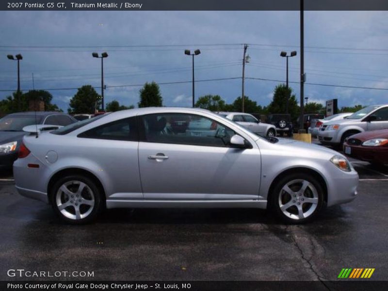 Titanium Metallic / Ebony 2007 Pontiac G5 GT