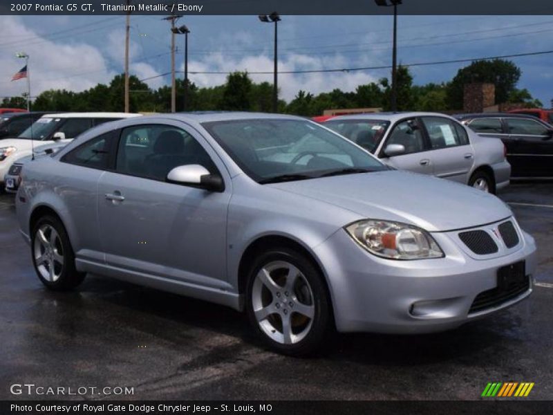 Titanium Metallic / Ebony 2007 Pontiac G5 GT