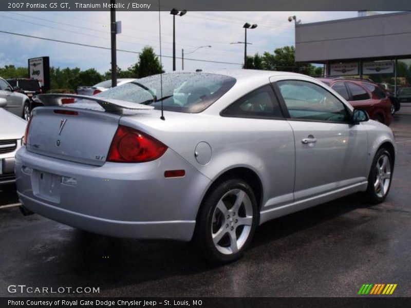Titanium Metallic / Ebony 2007 Pontiac G5 GT