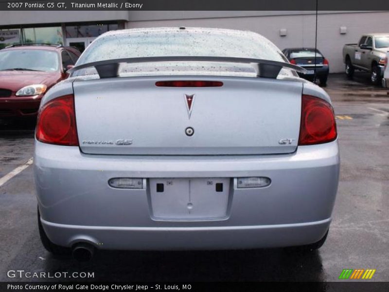 Titanium Metallic / Ebony 2007 Pontiac G5 GT