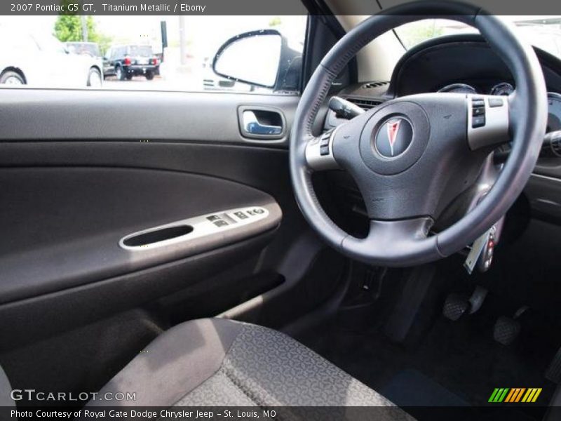 Titanium Metallic / Ebony 2007 Pontiac G5 GT