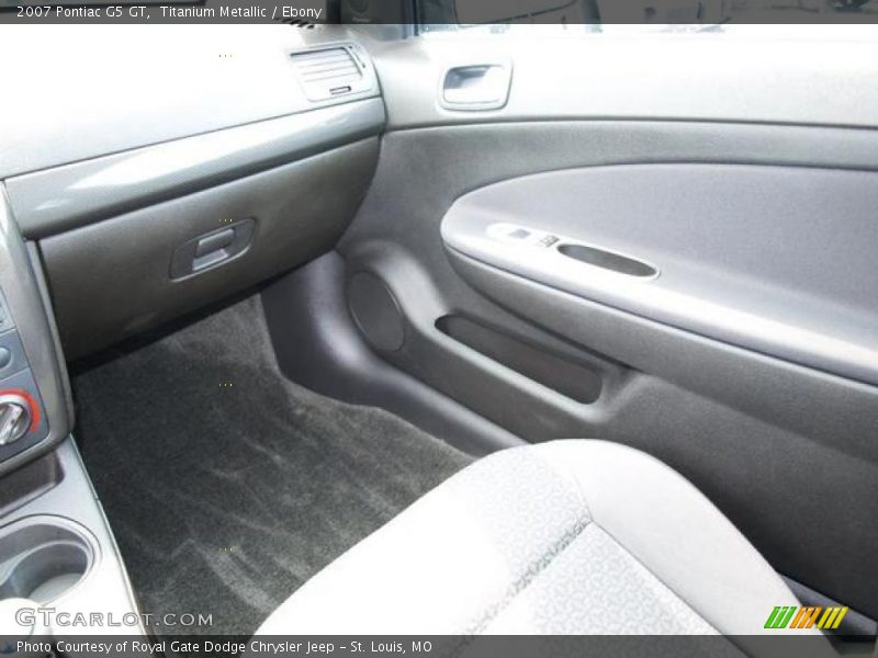 Titanium Metallic / Ebony 2007 Pontiac G5 GT