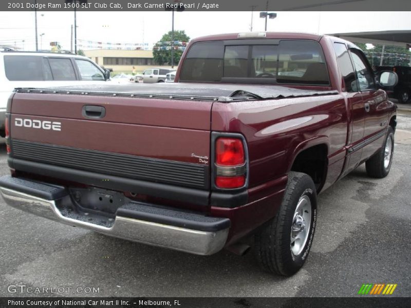 Dark Garnet Red Pearl / Agate 2001 Dodge Ram 1500 SLT Club Cab