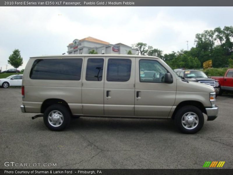 Pueblo Gold / Medium Pebble 2010 Ford E Series Van E350 XLT Passenger