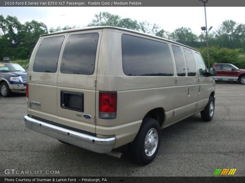 Pueblo Gold / Medium Pebble 2010 Ford E Series Van E350 XLT Passenger