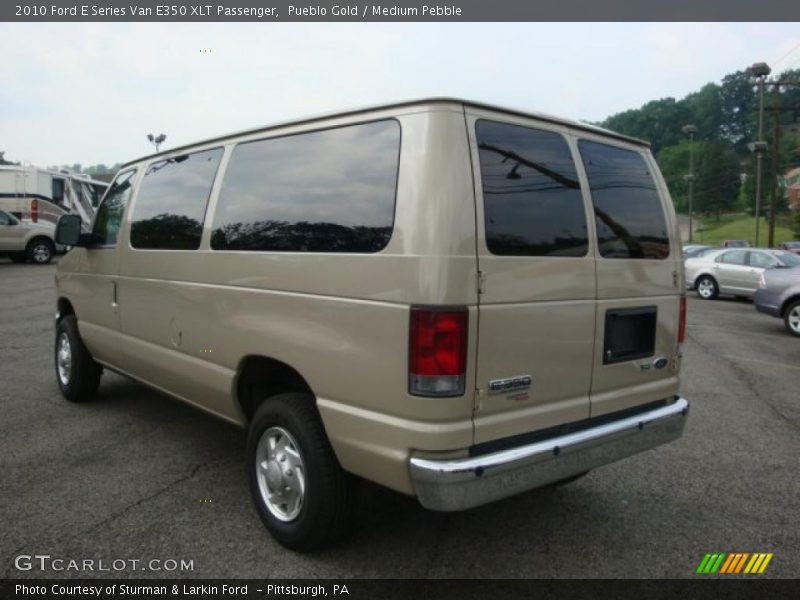 Pueblo Gold / Medium Pebble 2010 Ford E Series Van E350 XLT Passenger