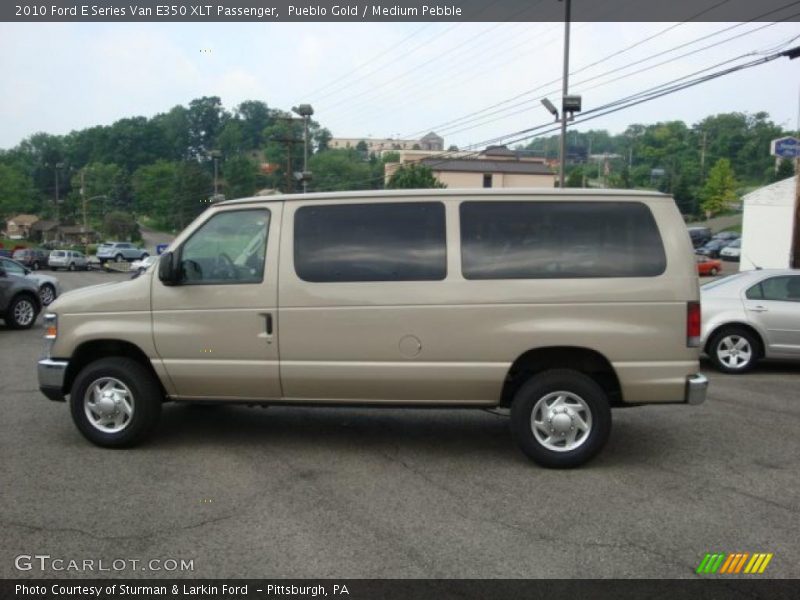Pueblo Gold / Medium Pebble 2010 Ford E Series Van E350 XLT Passenger