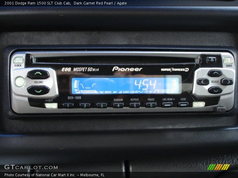 Dark Garnet Red Pearl / Agate 2001 Dodge Ram 1500 SLT Club Cab