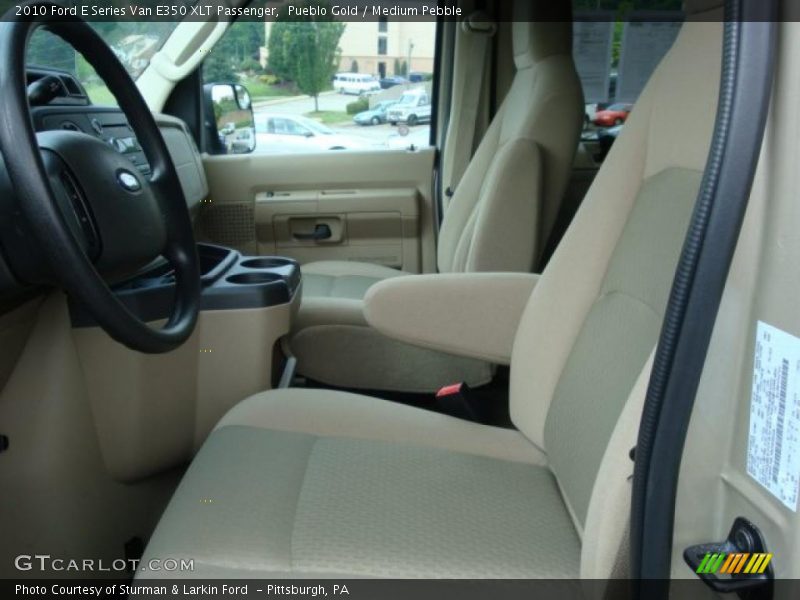 Pueblo Gold / Medium Pebble 2010 Ford E Series Van E350 XLT Passenger