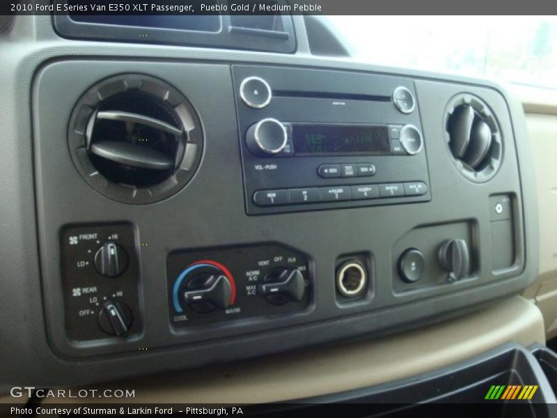 Pueblo Gold / Medium Pebble 2010 Ford E Series Van E350 XLT Passenger