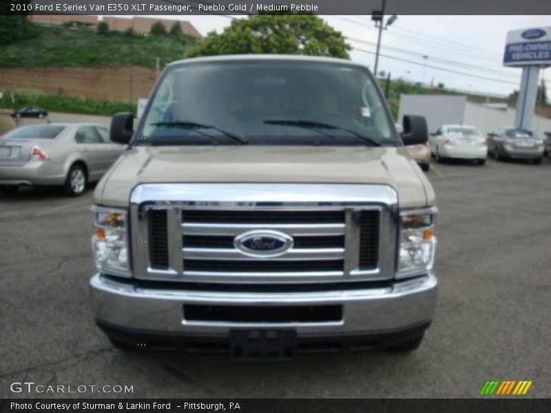Pueblo Gold / Medium Pebble 2010 Ford E Series Van E350 XLT Passenger