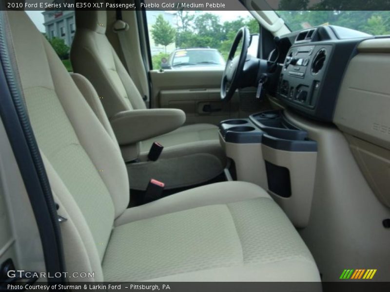 Pueblo Gold / Medium Pebble 2010 Ford E Series Van E350 XLT Passenger