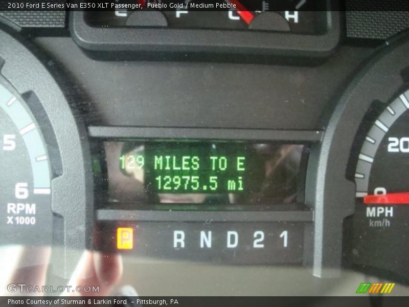 Pueblo Gold / Medium Pebble 2010 Ford E Series Van E350 XLT Passenger