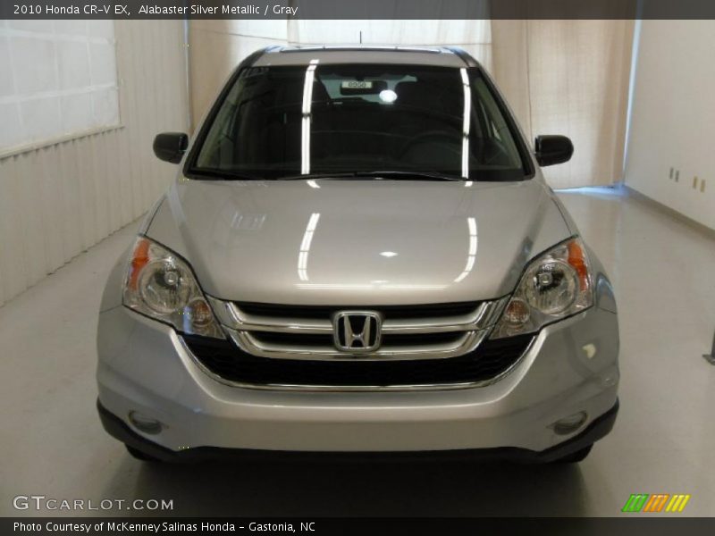 Alabaster Silver Metallic / Gray 2010 Honda CR-V EX