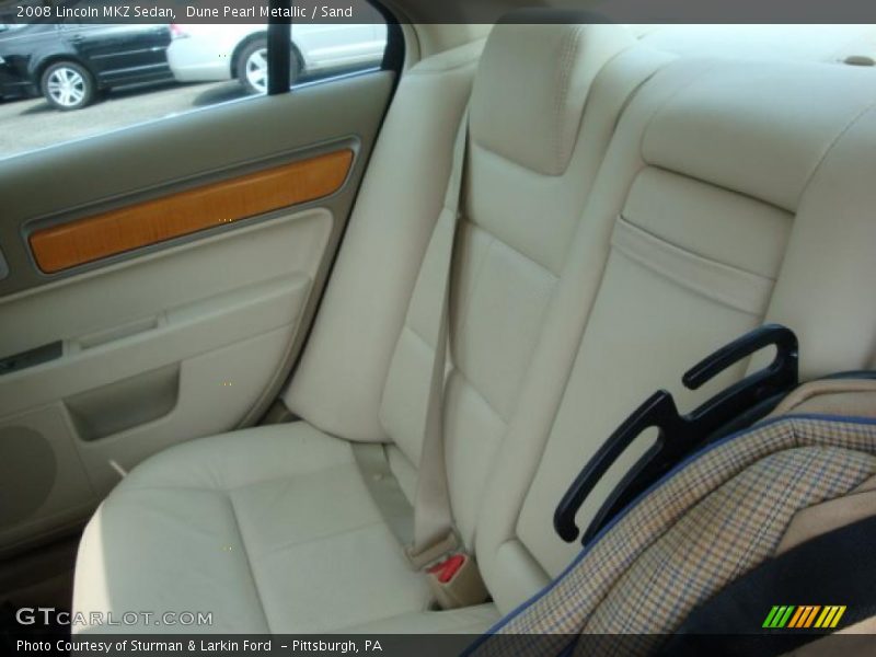 Dune Pearl Metallic / Sand 2008 Lincoln MKZ Sedan