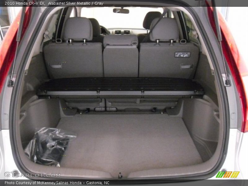 Alabaster Silver Metallic / Gray 2010 Honda CR-V EX
