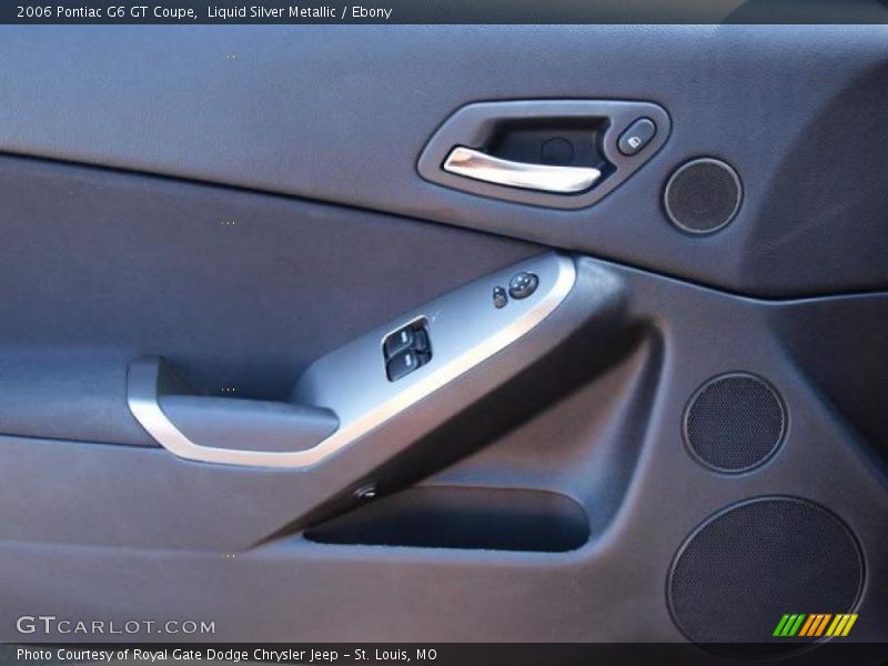 Liquid Silver Metallic / Ebony 2006 Pontiac G6 GT Coupe
