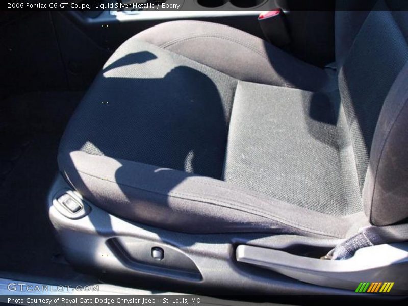 Liquid Silver Metallic / Ebony 2006 Pontiac G6 GT Coupe