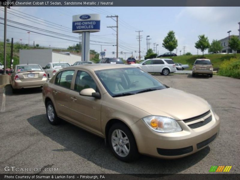 Sandstone Metallic / Neutral 2006 Chevrolet Cobalt LT Sedan