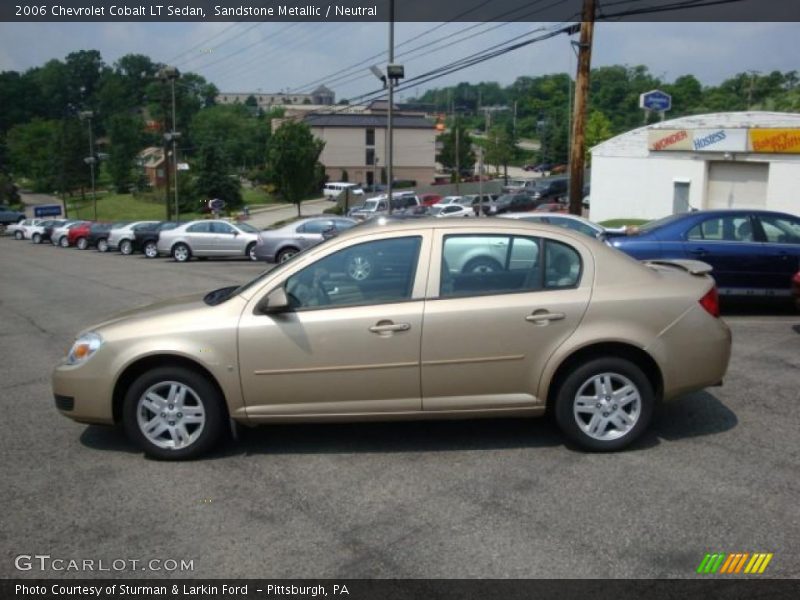 Sandstone Metallic / Neutral 2006 Chevrolet Cobalt LT Sedan